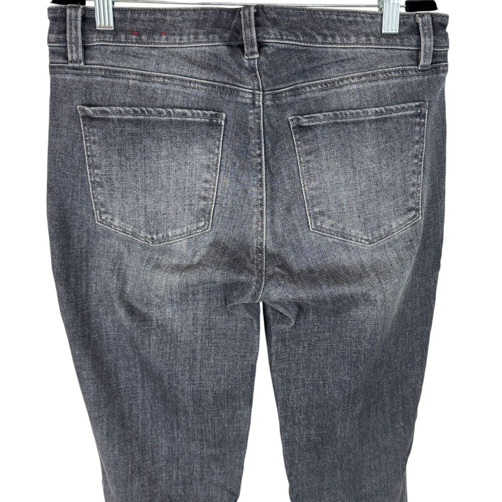 Talbots Grey Flawless 5-pocket slim ankle denim jeans Size 6 - Picture 6 of 10